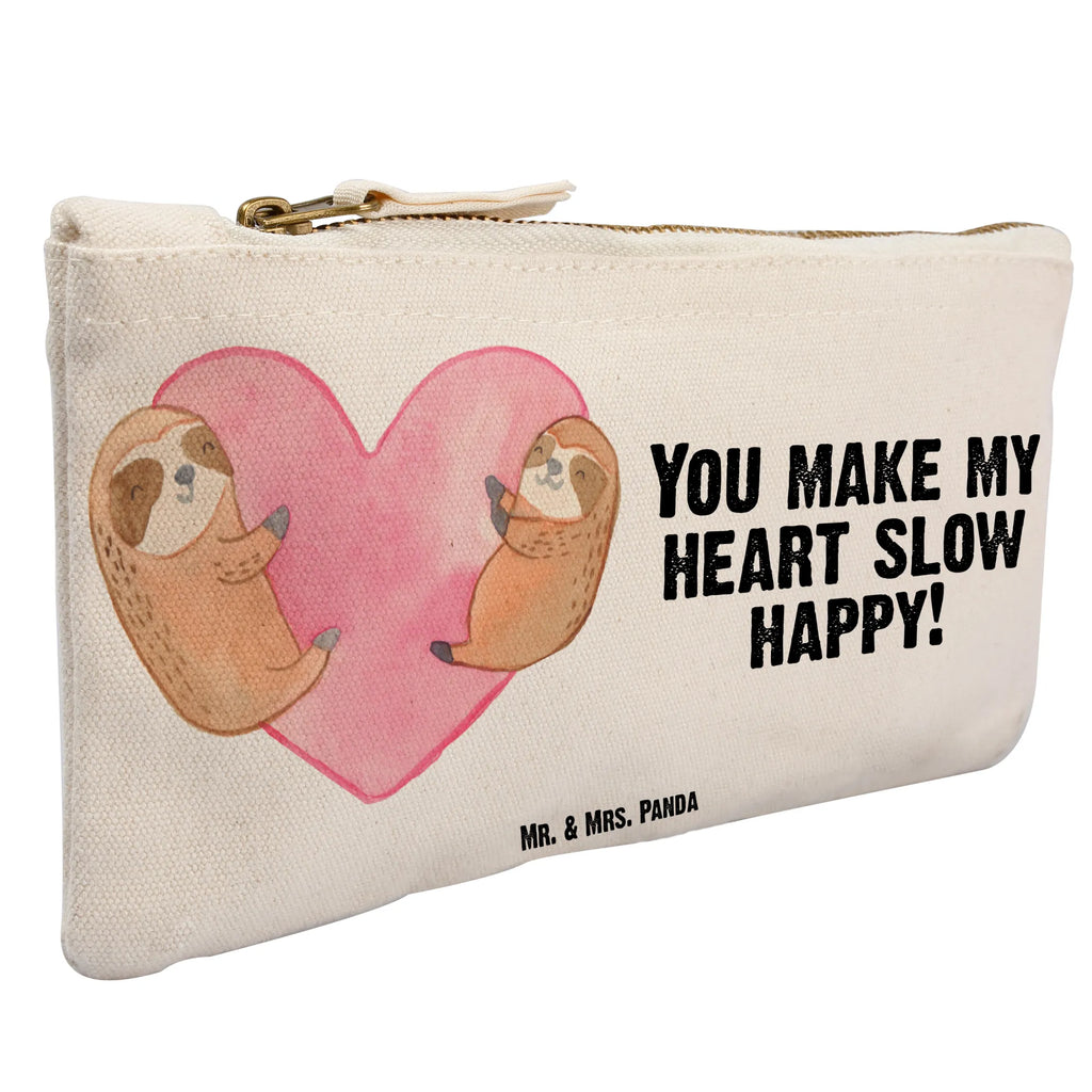 torebka na makijaż leniwce Serce Miłość, partner, przyjaciel, przyjaciółka, mąż, żona, wesele, zaręczyny, prośba o rękę, prezent miłosny, rocznica, dzień ślubu