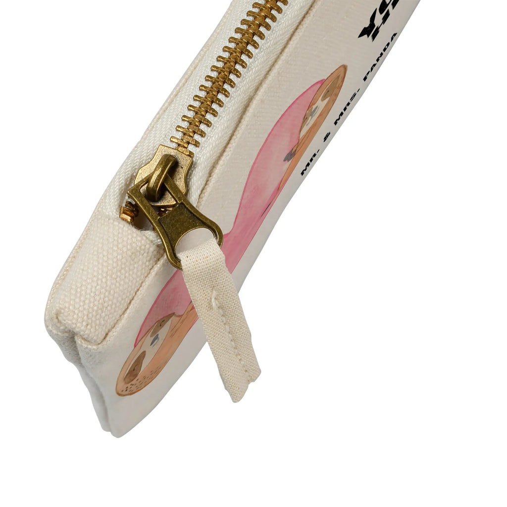 torebka na makijaż leniwce Serce Miłość, partner, przyjaciel, przyjaciółka, mąż, żona, wesele, zaręczyny, prośba o rękę, prezent miłosny, rocznica, dzień ślubu