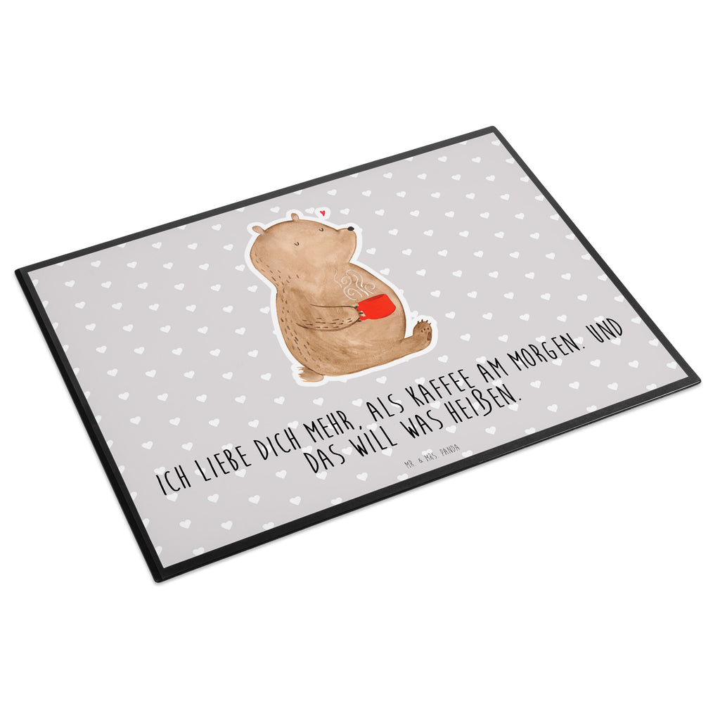 Schreibtischunterlage Bär Morgenkaffee Schreibunterlage, Schreibtischauflage, Büroartikel, Schreibwaren, Schreibtisch Unterlagen, Bürobedarf, Schreibtischunterlage Groß, Liebe, Partner, Freund, Freundin, Ehemann, Ehefrau, Heiraten, Verlobung, Heiratsantrag, Liebesgeschenk, Jahrestag, Hocheitstag, Valentinstag, Geschenk für Partner, Geschenk für Frauen, für Ehemann, Hochzeitstag, Liebesbeweis, Geschenk für Freundin, Mitbringsel, für Männer