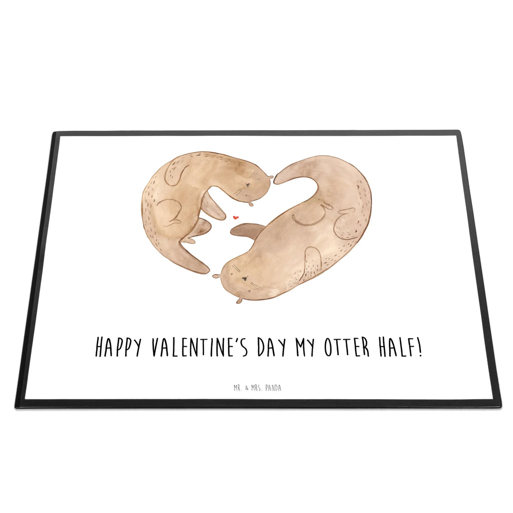 Podkładka na biurko wydra Walentynka Miłość, partner, przyjaciel, przyjaciółka, mąż, żona, wesele, zaręczyny, prośba o rękę, prezent miłosny, rocznica, dzień ślubu