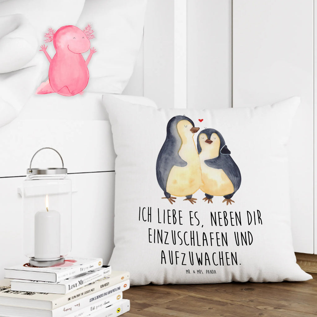 Cushion penguins Fall asleep cushion, sofa, settee, Pillow, pillow case, soft, pillows, couch, fluffy, bedroom, pad, bed, 40 x 40, 40x40, Love, Loving, Two, Together, Marriage, Engagement, Proposal of marriage, Love gift, gift for her, gift for him, anniversary gift, Valentine&#39;s Day Gift for Women Love Gift Anniversary Wedding Anniversary Party Favor Gift for Girlfriend Gift for Partner Boyfriend Gift Token of Love for Men for Husband