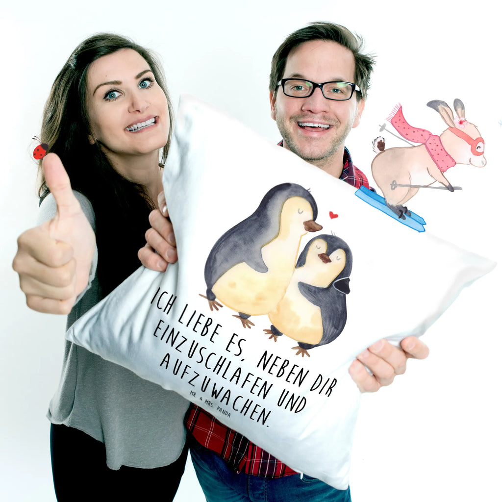 Cushion penguins Fall asleep cushion, sofa, settee, Pillow, pillow case, soft, pillows, couch, fluffy, bedroom, pad, bed, 40 x 40, 40x40, Love, Loving, Two, Together, Marriage, Engagement, Proposal of marriage, Love gift, gift for her, gift for him, anniversary gift, Valentine&#39;s Day Gift for Women Love Gift Anniversary Wedding Anniversary Party Favor Gift for Girlfriend Gift for Partner Boyfriend Gift Token of Love for Men for Husband