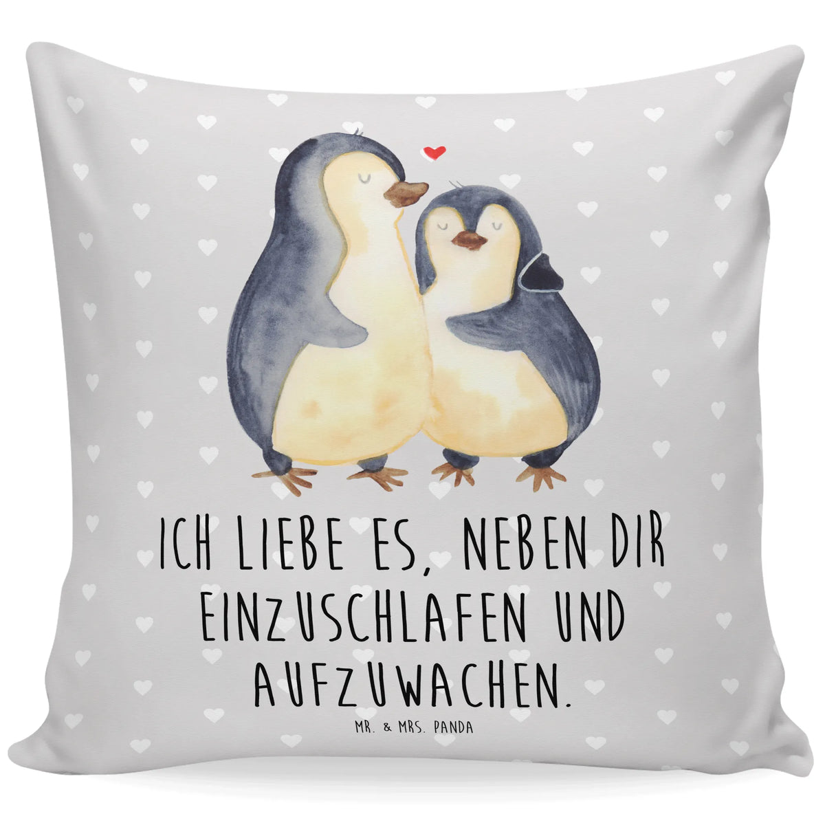 Cushion penguins Fall asleep cushion, sofa, settee, Pillow, pillow case, soft, pillows, couch, fluffy, bedroom, pad, bed, 40 x 40, 40x40, Love, Loving, Two, Together, Marriage, Engagement, Proposal of marriage, Love gift, gift for her, gift for him, anniversary gift, Valentine's Day Gift for Women Love Gift Anniversary Wedding Anniversary Party Favor Gift for Girlfriend Gift for Partner Boyfriend Gift Token of Love for Men for Husband