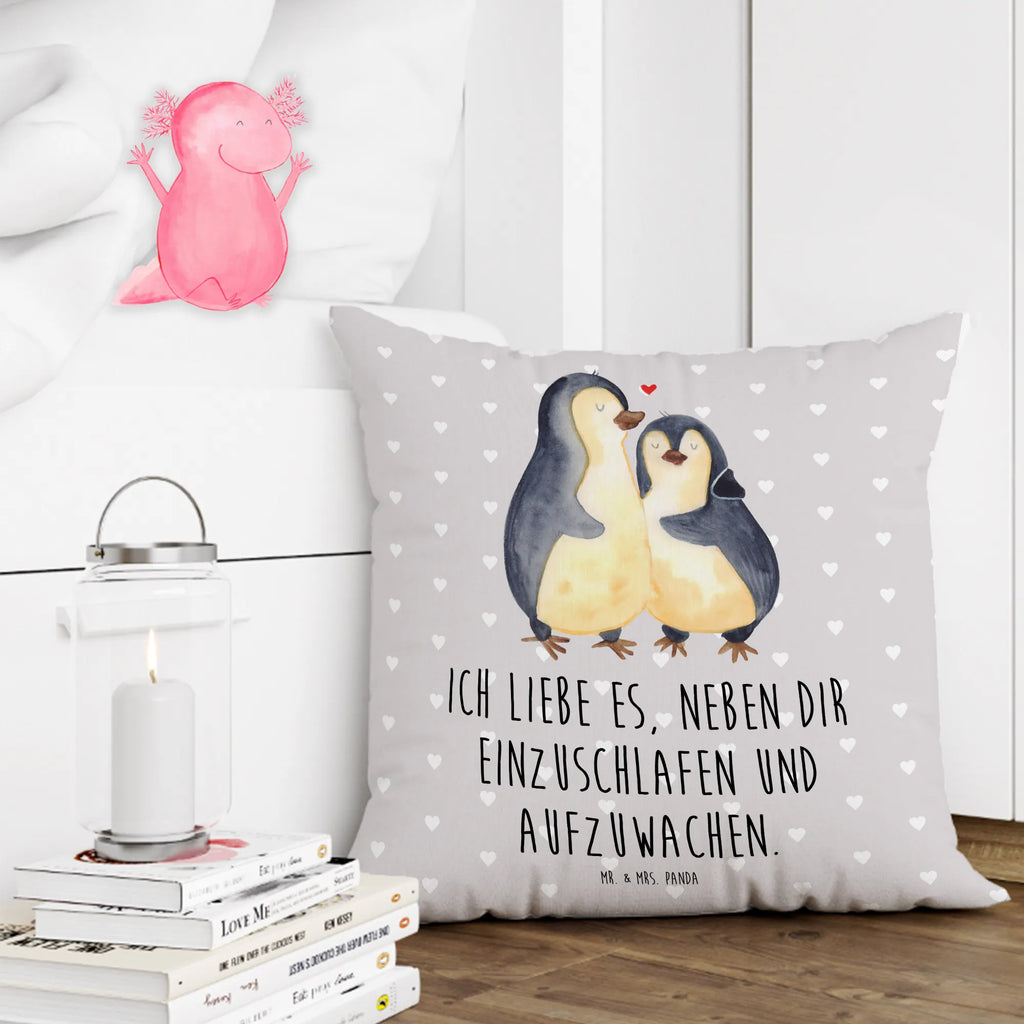 Cushion penguins Fall asleep cushion, sofa, settee, Pillow, pillow case, soft, pillows, couch, fluffy, bedroom, pad, bed, 40 x 40, 40x40, Love, Loving, Two, Together, Marriage, Engagement, Proposal of marriage, Love gift, gift for her, gift for him, anniversary gift, Valentine&#39;s Day Gift for Women Love Gift Anniversary Wedding Anniversary Party Favor Gift for Girlfriend Gift for Partner Boyfriend Gift Token of Love for Men for Husband