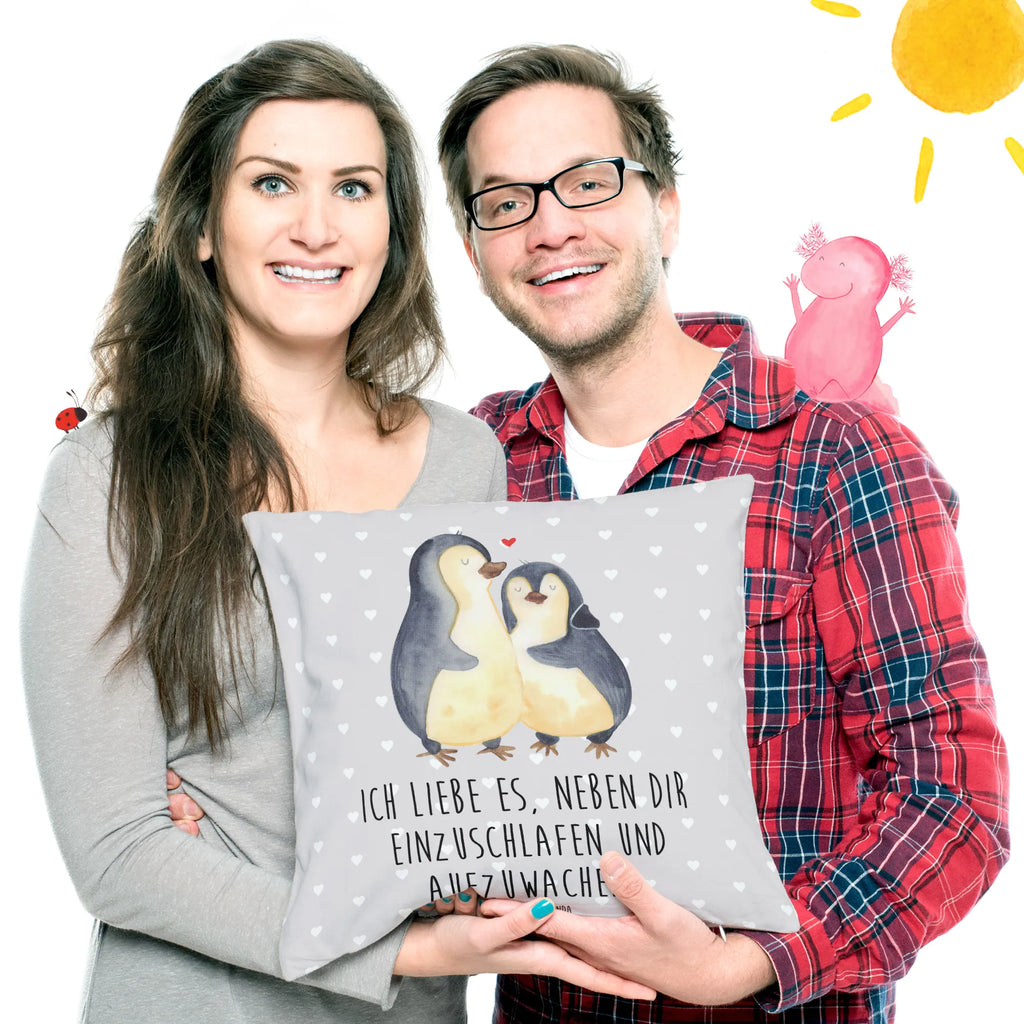 Cushion penguins Fall asleep cushion, sofa, settee, Pillow, pillow case, soft, pillows, couch, fluffy, bedroom, pad, bed, 40 x 40, 40x40, Love, Loving, Two, Together, Marriage, Engagement, Proposal of marriage, Love gift, gift for her, gift for him, anniversary gift, Valentine&#39;s Day Gift for Women Love Gift Anniversary Wedding Anniversary Party Favor Gift for Girlfriend Gift for Partner Boyfriend Gift Token of Love for Men for Husband