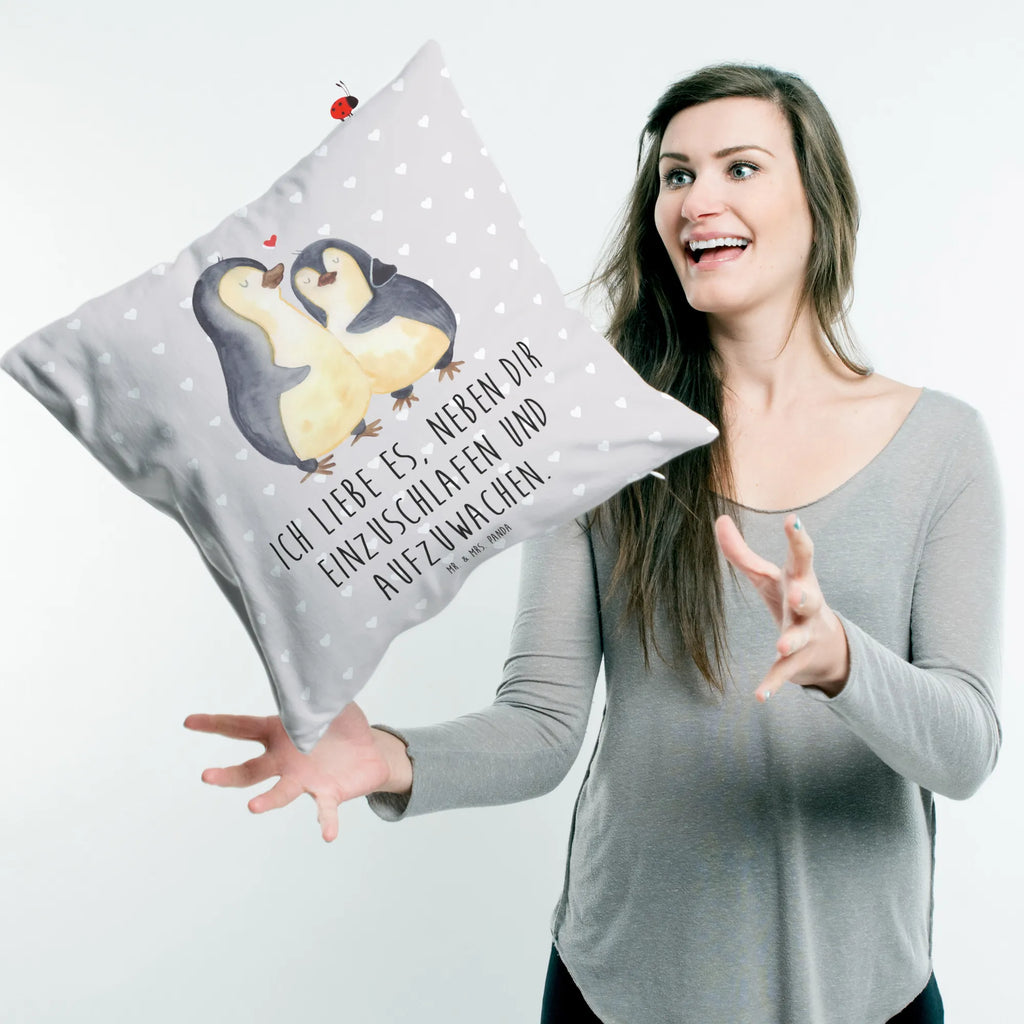 Cushion penguins Fall asleep cushion, sofa, settee, Pillow, pillow case, soft, pillows, couch, fluffy, bedroom, pad, bed, 40 x 40, 40x40, Love, Loving, Two, Together, Marriage, Engagement, Proposal of marriage, Love gift, gift for her, gift for him, anniversary gift, Valentine&#39;s Day Gift for Women Love Gift Anniversary Wedding Anniversary Party Favor Gift for Girlfriend Gift for Partner Boyfriend Gift Token of Love for Men for Husband