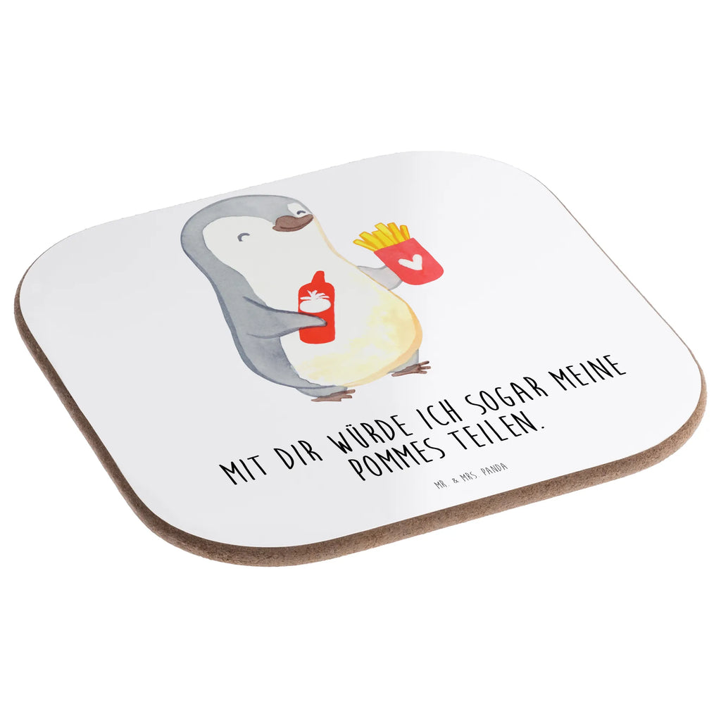 Podkładka pingwin frytki Miłość, partner, przyjaciel, przyjaciółka, mąż, żona, wesele, zaręczyny, prośba o rękę, prezent miłosny, rocznica, dzień ślubu