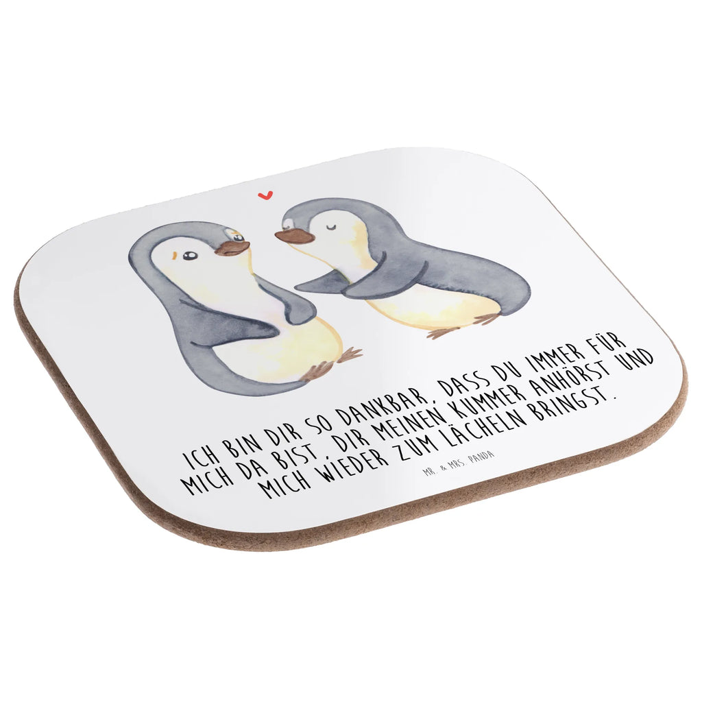 Square coaster penguins console party, breakfast, gifts, Coasters, glass coasters, presents, gift, Love, Loving, Two, Together, Marriage, Engagement, Proposal of marriage, Love gift, gift for her, gift for him, anniversary gift, Valentine&#39;s Day Gift for Women Love Gift Anniversary Wedding Anniversary Party Favor Gift for Girlfriend Gift for Partner Boyfriend Gift Token of Love for Men for Husband