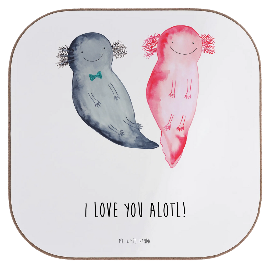 Podkładka ajolotl Miłość Miłość, partner, przyjaciel, przyjaciółka, mąż, żona, wesele, zaręczyny, prośba o rękę, prezent miłosny, rocznica, dzień ślubu