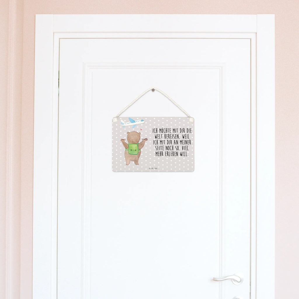 Dekoracyjny znak niedźwiedź samolot Miłość, partner, przyjaciel, przyjaciółka, mąż, żona, wesele, zaręczyny, prośba o rękę, prezent miłosny, rocznica, dzień ślubu