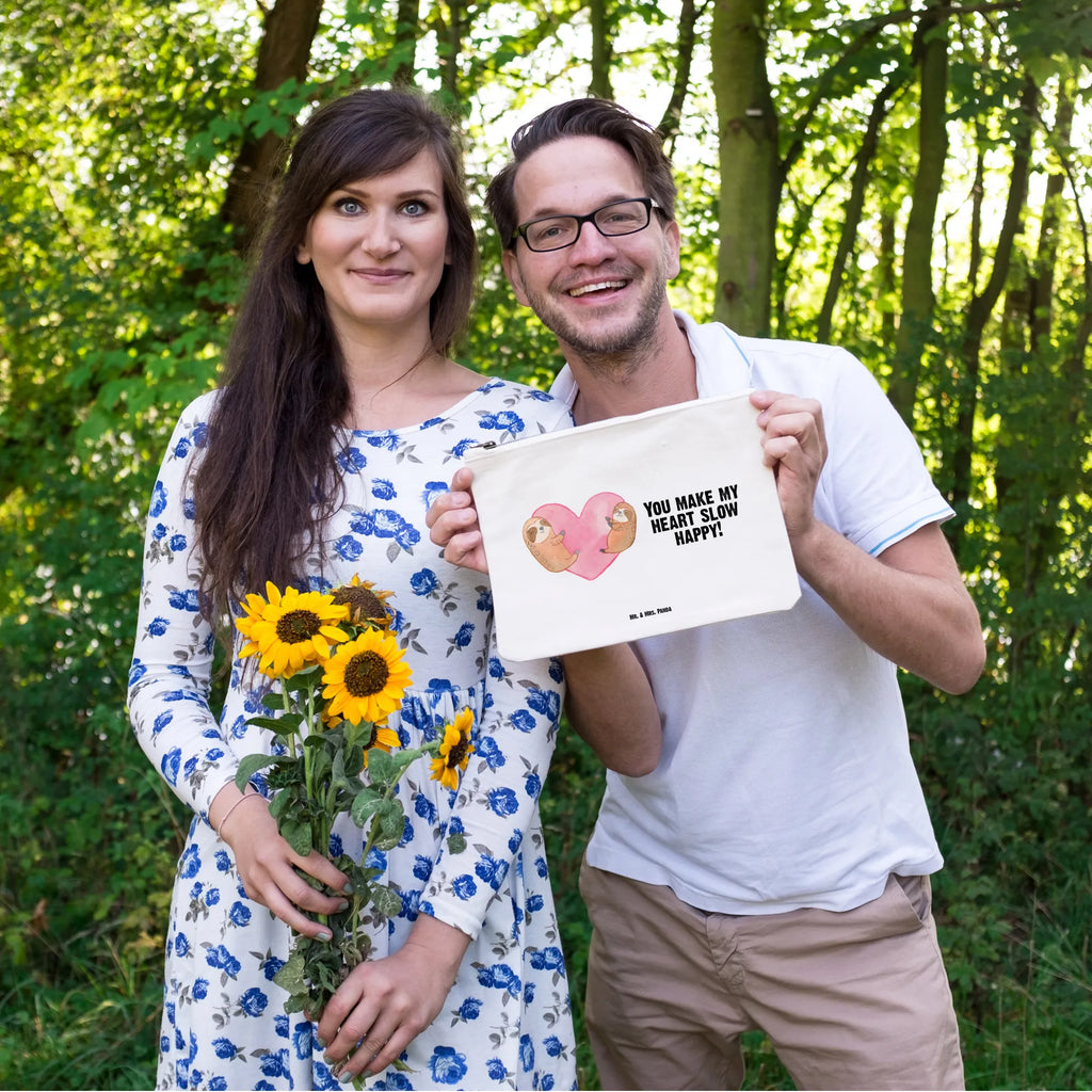 torebka na makijaż leniwce Serce Miłość, partner, przyjaciel, przyjaciółka, mąż, żona, wesele, zaręczyny, prośba o rękę, prezent miłosny, rocznica, dzień ślubu