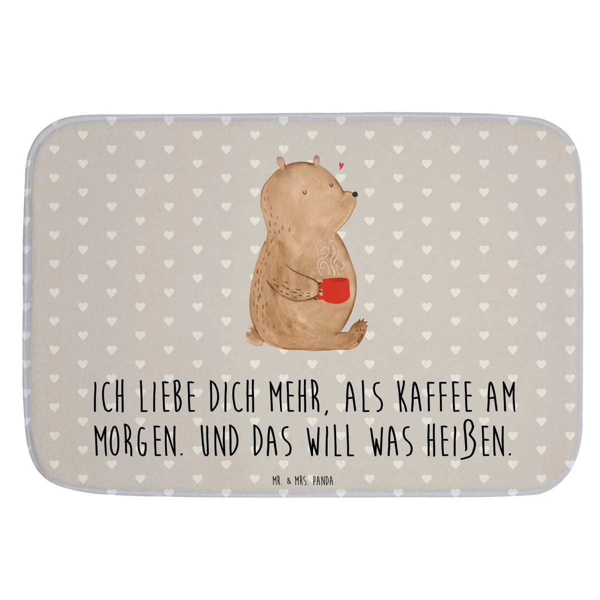 Bath mat bear morning coffee Love gift, gift for her, gift for him, anniversary gift, Loving, Two, Together, Marriage, Proposal of marriage, Valentine's Day Gift for Women Love Gift Anniversary Wedding Anniversary Party Favor Gift for Girlfriend Gift for Partner Boyfriend Gift Token of Love for Men for Husband