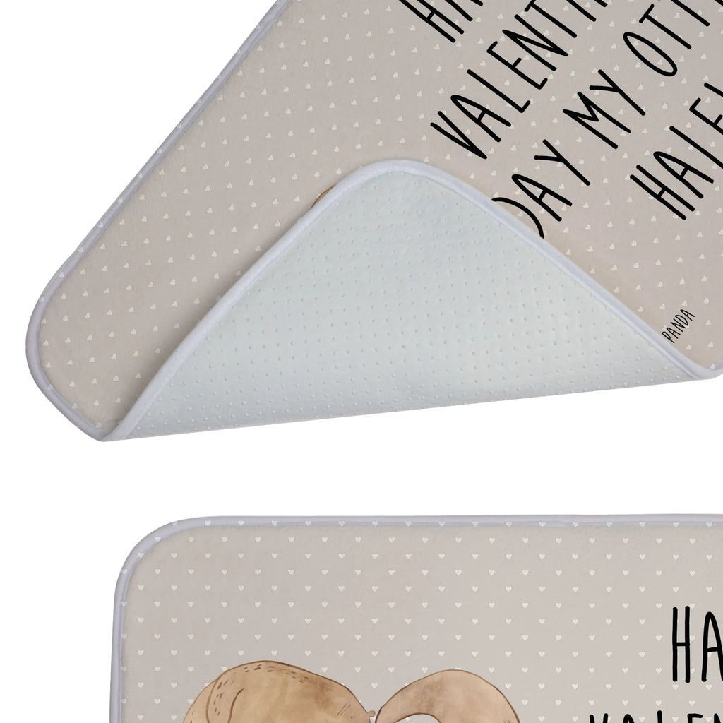 dywanik łazienkowy wydra Walentynka Miłość, partner, przyjaciel, przyjaciółka, mąż, żona, wesele, zaręczyny, prośba o rękę, prezent miłosny, rocznica, dzień ślubu