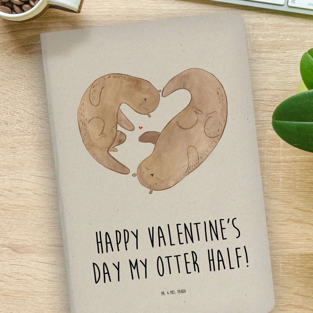 Cotton notebook otter valentine diary, entry book, notes, notepad, writing book, notebook, address book, journal, sketchbook, Love, Loving, Two, Together, Marriage, Engagement, Proposal of marriage, Love gift, gift for her, gift for him, anniversary gift, Valentine&#39;s Day Gift for Women Love Gift Anniversary Wedding Anniversary Party Favor Gift for Girlfriend Gift for Partner Boyfriend Gift Token of Love for Men for Husband