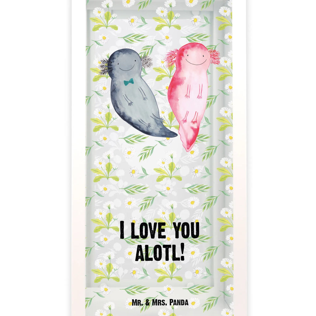 Dekoracyjna latarnia ajolotl Miłość Miłość, partner, przyjaciel, przyjaciółka, mąż, żona, wesele, zaręczyny, prośba o rękę, prezent miłosny, rocznica, dzień ślubu