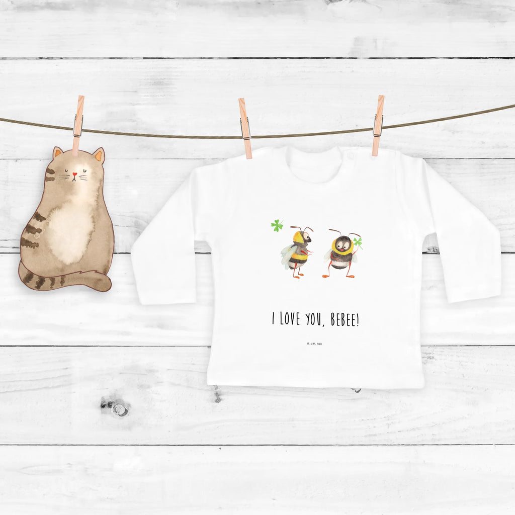 Baby Longsleeve Bienen Paar Jungen, Kleidung, Mädchen, Langarm, Baby, Bio, Liebe, Partner, Freund, Freundin, Ehemann, Ehefrau, Heiraten, Verlobung, Heiratsantrag, Liebesgeschenk, Jahrestag, Hocheitstag, Valentinstag, Mitbringsel, Hochzeitstag, Schildkröten, Liebesbeweis, Geschenk für Partner, verliebte Schildkröten, Geschenk für Frauen, für Männer, Geschenk für Freundin, für Ehemann