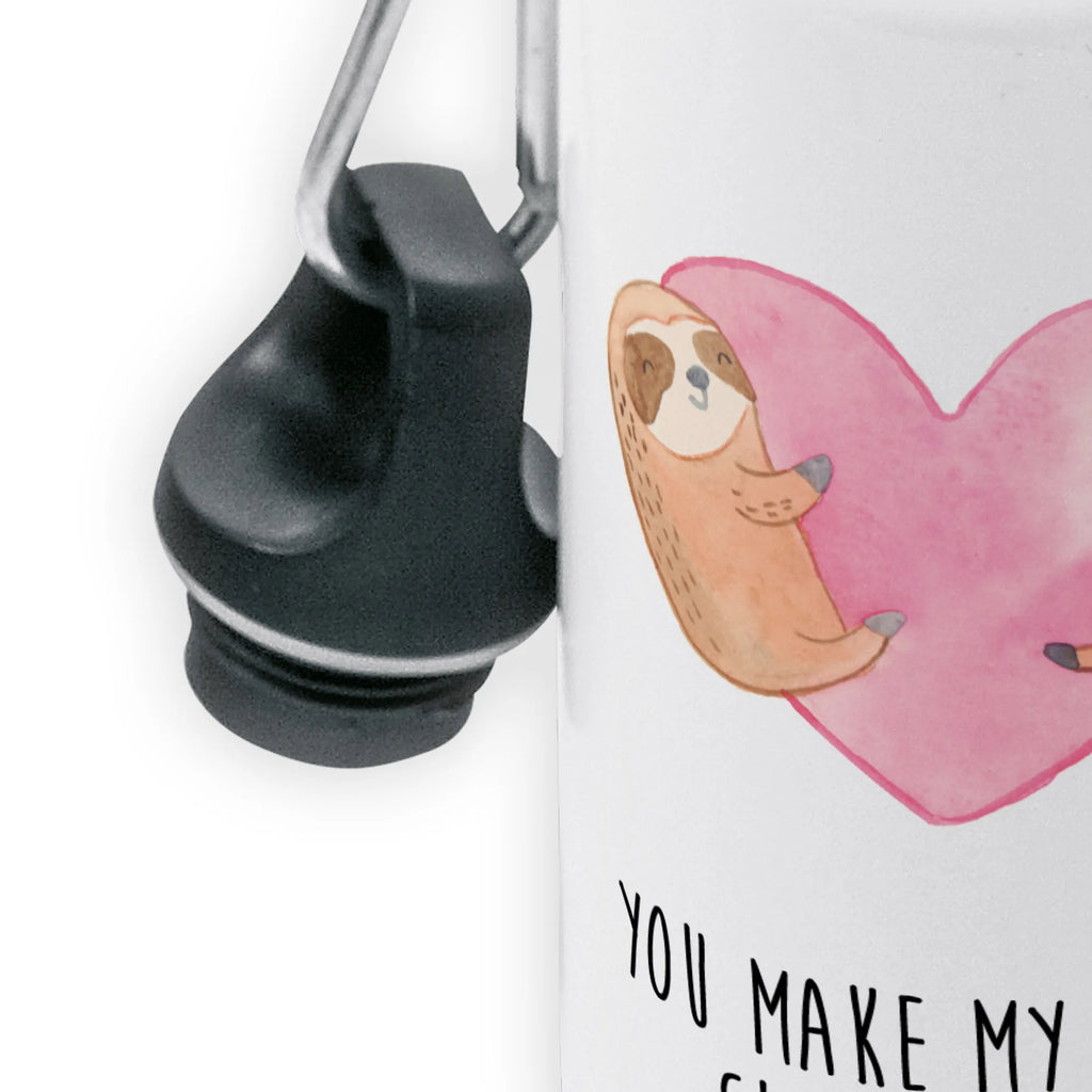 Dziecięca butelka do picia leniwce Serce Miłość, partner, przyjaciel, przyjaciółka, mąż, żona, wesele, zaręczyny, prośba o rękę, prezent miłosny, rocznica, dzień ślubu