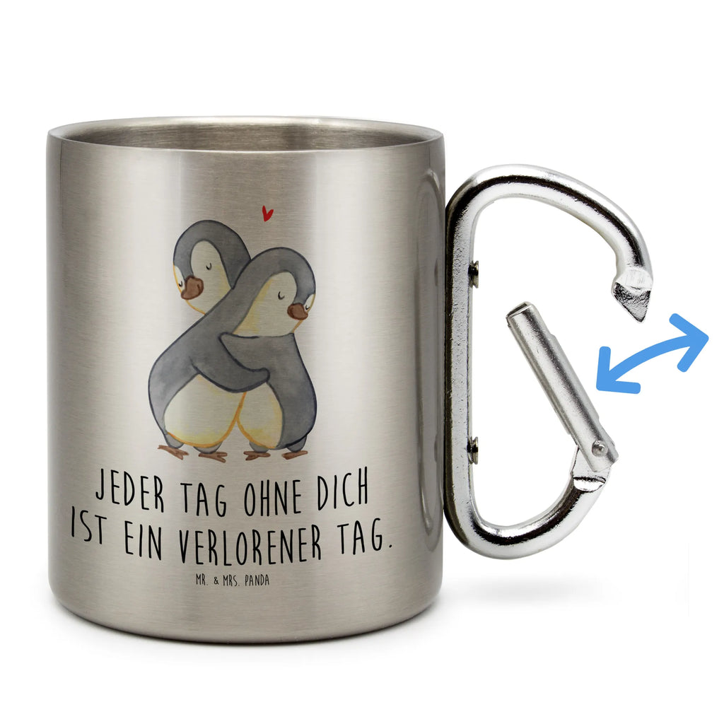 Stainless steel mug penguins Cuddle Love, Loving, Two, Together, Marriage, Engagement, Proposal of marriage, Love gift, gift for her, gift for him, anniversary gift, Valentine&#39;s Day Gift for Women Love Gift Anniversary Wedding Anniversary Party Favor Gift for Girlfriend Gift for Partner Boyfriend Gift Token of Love for Men for Husband