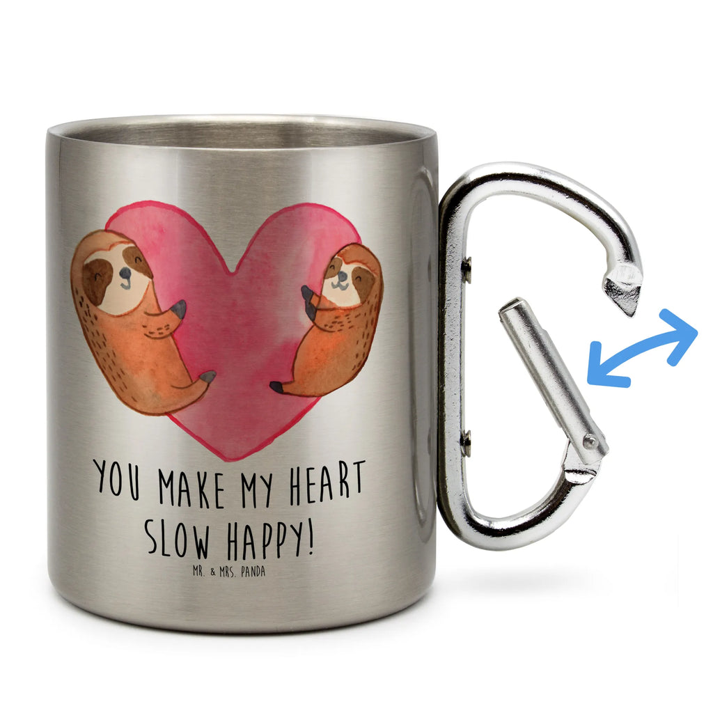 Kubek ze stali nierdzewnej leniwce Serce Miłość, partner, przyjaciel, przyjaciółka, mąż, żona, wesele, zaręczyny, prośba o rękę, prezent miłosny, rocznica, dzień ślubu