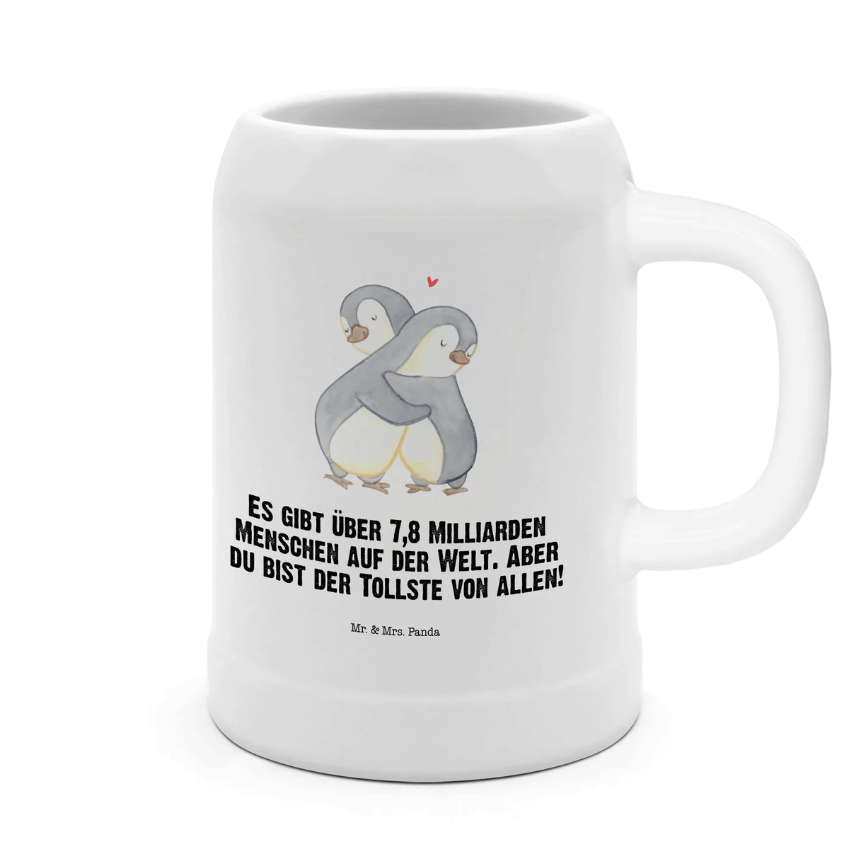 Beer mug penguins Cuddle