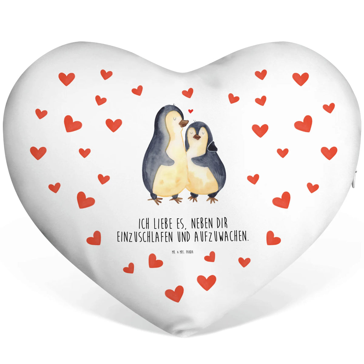Heart cushion penguins Fall asleep Loving, Two, Together, Marriage, Proposal of marriage, Love gift, gift for her, gift for him, anniversary gift, Valentine's Day Gift for Women Love Gift Anniversary Wedding Anniversary Party Favor Gift for Girlfriend Gift for Partner Boyfriend Gift Token of Love for Men for Husband