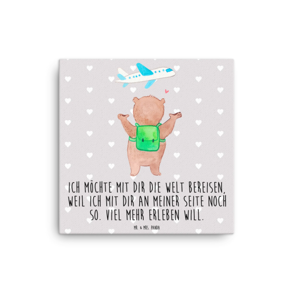 Leinwand Bild Bär Flugzeug Kunstdruck, Leinwand, Verlobung, Partner, Ehemann, Ehefrau, Liebe, Heiraten, Liebesgeschenk, Heiratsantrag, Hocheitstag, Freundin, Jahrestag, Freund, Liebesbeweis, für Männer, Geschenk für Freundin, Valentinstag, Mitbringsel, Hochzeitstag, Geschenk für Partner, Geschenk für Frauen, für Ehemann