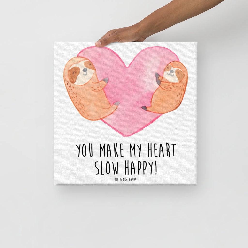 Leinwand Bild Faultiere Herz Kunstdruck, Leinwand, Verlobung, Partner, Ehemann, Ehefrau, Liebe, Heiraten, Liebesgeschenk, Heiratsantrag, Hocheitstag, Freundin, Jahrestag, Freund, Hochzeitstag, Geschenk für Freundin, für Männer, Geschenk für Partner, Geschenk für Frauen, Mitbringsel, Valentinstag, für Ehemann, Liebesbeweis