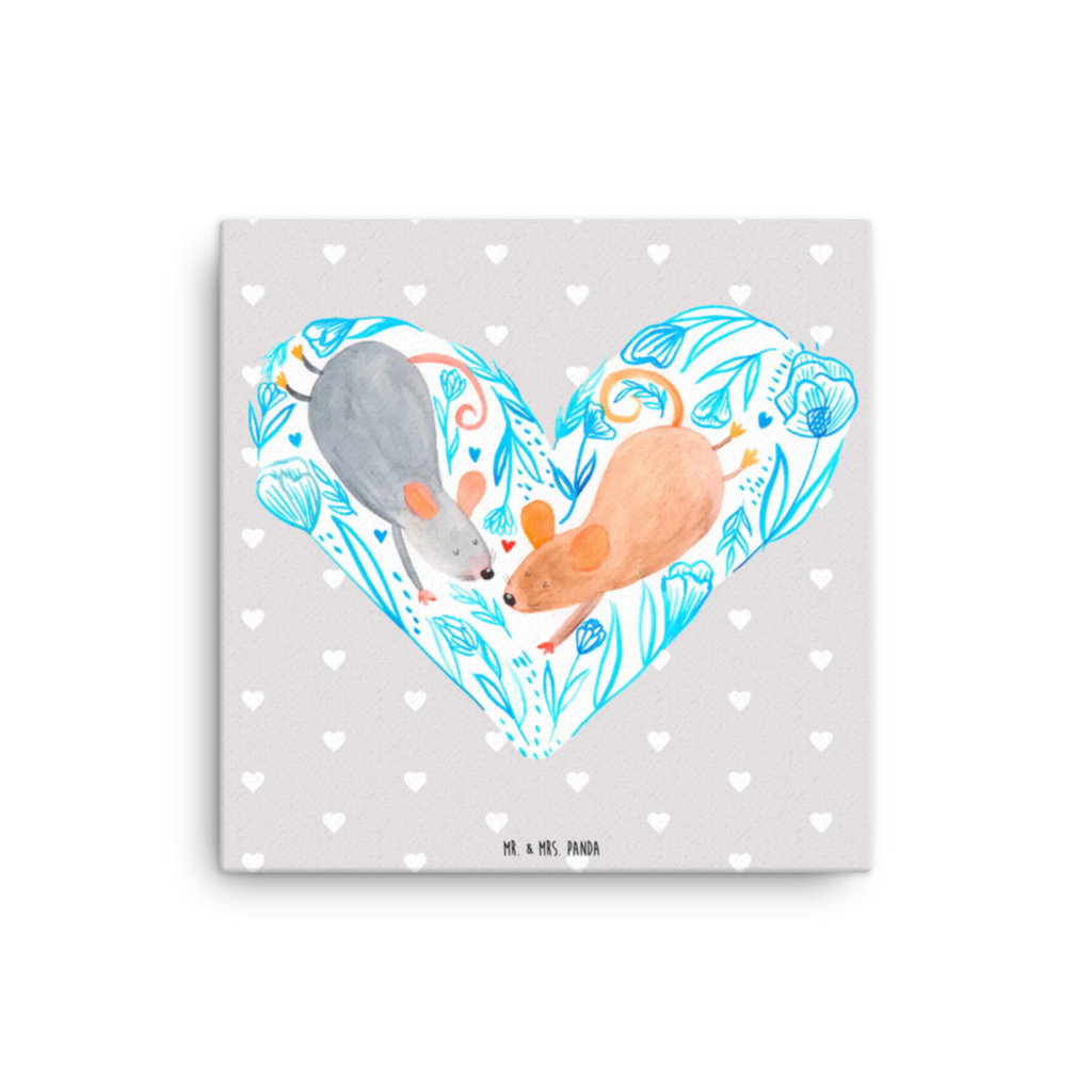 Canvas picture Mice heart Leinwand, Kunstdruck, Freund, Liebe, Heiraten, Jahrestag, Heiratsantrag, Liebesgeschenk, Hocheitstag, Verlobung, Partner, Freundin, Ehemann, Ehefrau, Geschenk für Zwei, Gemeinsamkeit, Liebesbotschaft, Lieblingsmensch, Maus, Hochzeit, Mäuse, Love, Liebesbeweis
