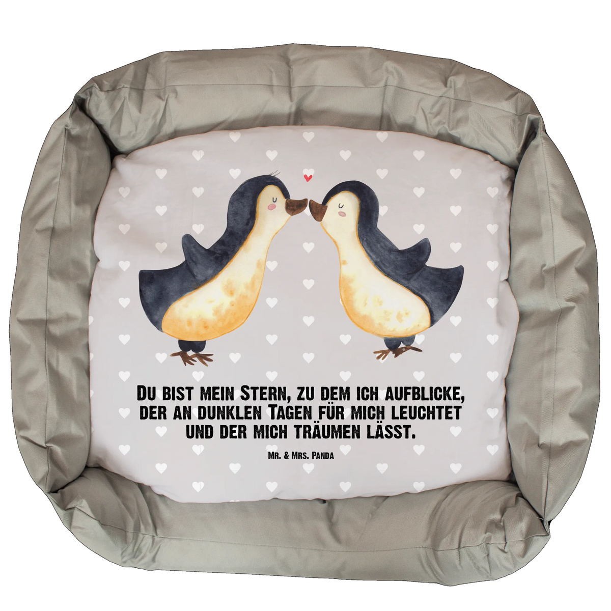 Dog bed Penguins in love Loving, Two, Together, Marriage, Proposal of marriage, Love gift, gift for her, gift for him, anniversary gift, wedding anniversary, penguin love, fiancé, love saying, guest gift, penguins, couple. love couple, wedding, pair, gift friend, pair of penguins, gift idea, gift girlfriend, fiancée, proof of love, gift anniversary, anniversary