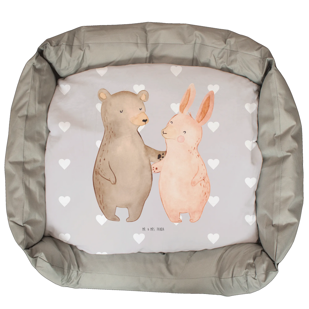 Cat bed bear and rabbit Embrace Love, Loving, Two, Together, Marriage, Engagement, Proposal of marriage, Love gift, gift for her, gift for him, anniversary gift, bear, friends, rabbit, best friends, best friend