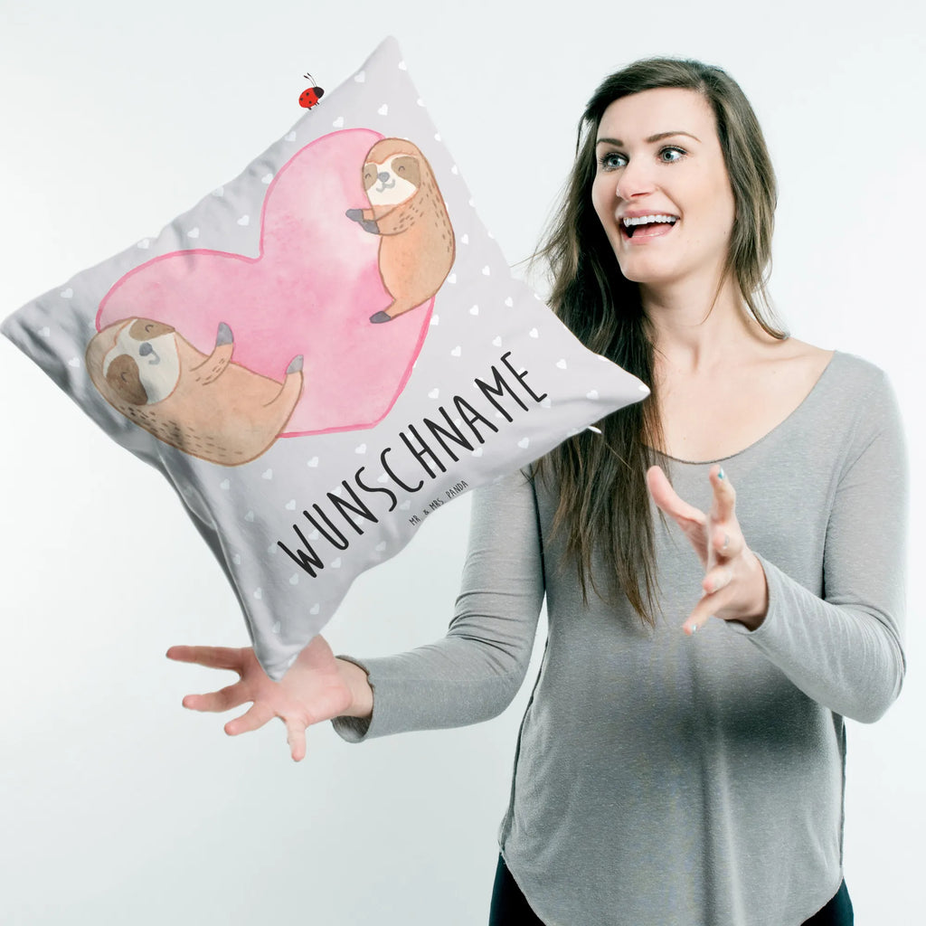 Personalised cushion sloths Heart Love, Loving, Two, Together, Marriage, Engagement, Proposal of marriage, Love gift, gift for her, gift for him, anniversary gift, Valentine&#39;s Day Gift for Women Love Gift Anniversary Wedding Anniversary Party Favor Gift for Girlfriend Gift for Partner Boyfriend Gift Token of Love for Men for Husband