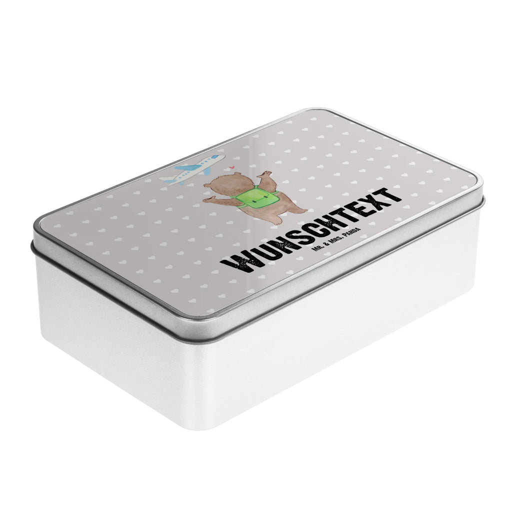 Personalised metal tin bear Airplane Love, Loving, Two, Together, Marriage, Engagement, Proposal of marriage, Love gift, gift for her, gift for him, anniversary gift, Valentine&#39;s Day Gift for Women Love Gift Anniversary Wedding Anniversary Party Favor Gift for Girlfriend Gift for Partner Boyfriend Gift Token of Love for Men for Husband