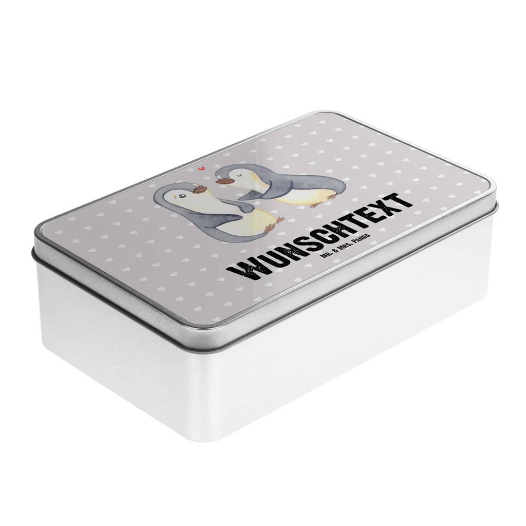 Personalised metal tin penguins console Love, Loving, Two, Together, Marriage, Engagement, Proposal of marriage, Love gift, gift for her, gift for him, anniversary gift, Valentine&#39;s Day Gift for Women Love Gift Anniversary Wedding Anniversary Party Favor Gift for Girlfriend Gift for Partner Boyfriend Gift Token of Love for Men for Husband