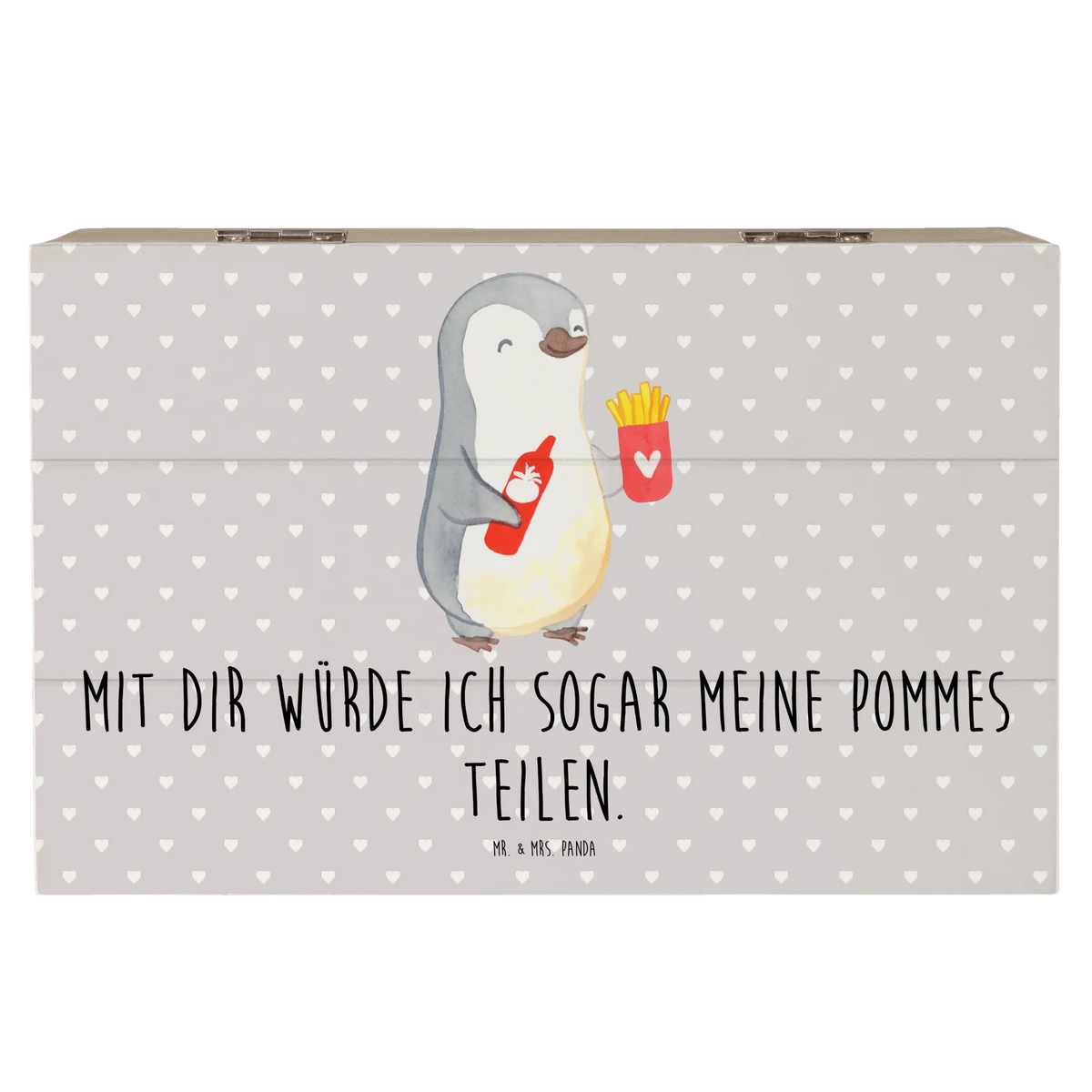 Wooden chest penguin French fries Love gift, Proposal of marriage, gift for her, Marriage, gift for him, Together, anniversary gift, Two, Loving, Valentine's Day Gift for Women Love Gift Anniversary Wedding Anniversary Party Favor Gift for Girlfriend Gift for Partner Boyfriend Gift Token of Love for Men for Husband
