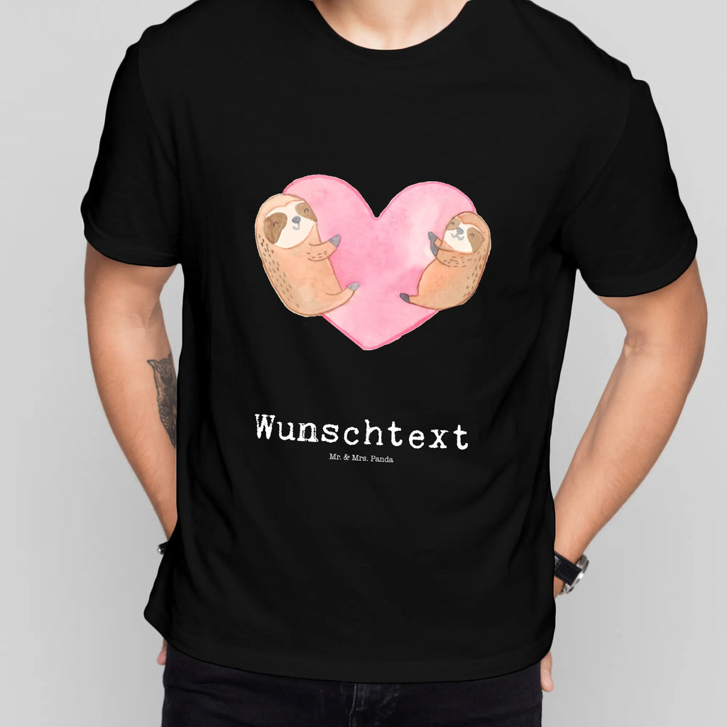 Rozmiar L Personalizowana koszulka leniwce Serce Männer, T-Shirt Personalisiert, T-Shirt mit Namen, Frauen, T-Shirt mit Aufruck, Liebe, Partner, Freund, Freundin, Ehemann, Ehefrau, Heiraten, Verlobung, Heiratsantrag, Liebesgeschenk, Jahrestag, Hocheitstag, Liebesbeweis, Geschenk für Partner, Hochzeitstag, für Ehemann, Geschenk für Frauen, Valentinstag, für Männer, Mitbringsel, Geschenk für Freundin