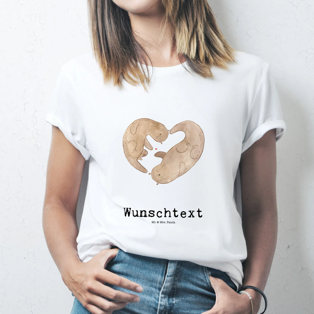 Rozmiar L Personalizowana koszulka wydra Walentynka T-Shirt Personalisiert, T-Shirt mit Namen, T-Shirt mit Aufruck, Ehefrau, Hocheitstag, Heiratsantrag, Heiraten, Jahrestag, Verlobung, Liebesgeschenk, Liebe, Partner, Freundin, Ehemann, Freund, für Männer, Mitbringsel, Geschenk für Freundin, Valentinstag, Liebesbeweis, Geschenk für Partner, Geschenk für Frauen, Hochzeitstag, für Ehemann