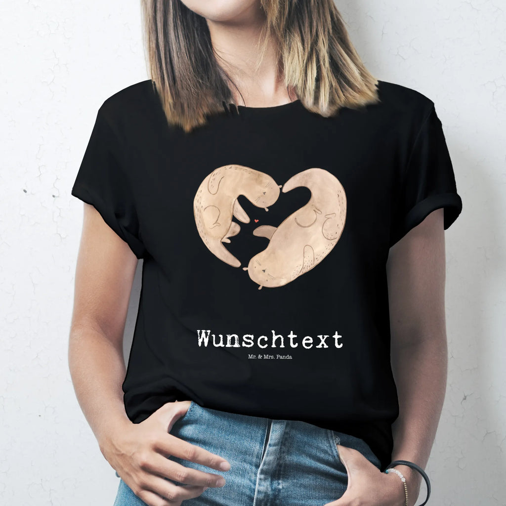 Rozmiar L Personalizowana koszulka wydra Walentynka T-Shirt Personalisiert, T-Shirt mit Namen, T-Shirt mit Aufruck, Ehefrau, Hocheitstag, Heiratsantrag, Heiraten, Jahrestag, Verlobung, Liebesgeschenk, Liebe, Partner, Freundin, Ehemann, Freund, für Männer, Mitbringsel, Geschenk für Freundin, Valentinstag, Liebesbeweis, Geschenk für Partner, Geschenk für Frauen, Hochzeitstag, für Ehemann