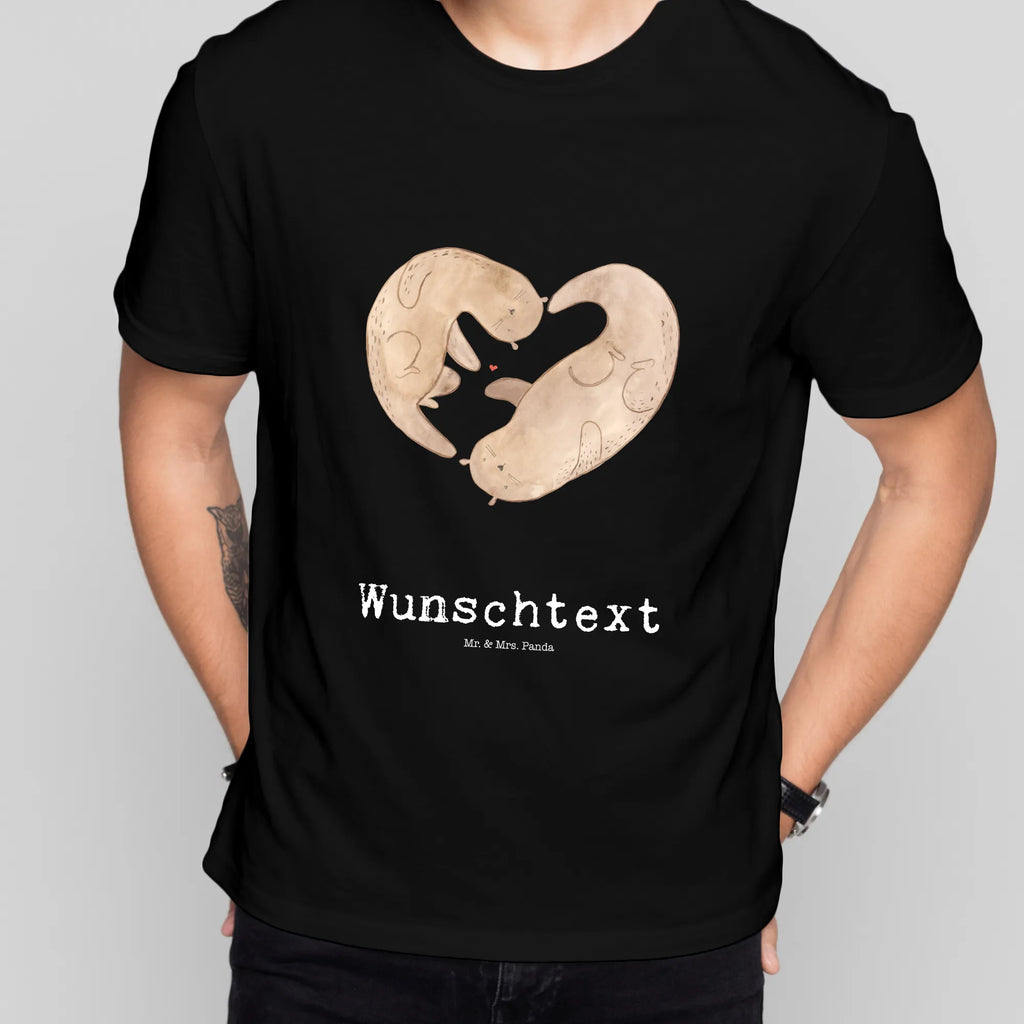 Rozmiar L Personalizowana koszulka wydra Walentynka T-Shirt Personalisiert, T-Shirt mit Namen, T-Shirt mit Aufruck, Ehefrau, Hocheitstag, Heiratsantrag, Heiraten, Jahrestag, Verlobung, Liebesgeschenk, Liebe, Partner, Freundin, Ehemann, Freund, für Männer, Mitbringsel, Geschenk für Freundin, Valentinstag, Liebesbeweis, Geschenk für Partner, Geschenk für Frauen, Hochzeitstag, für Ehemann