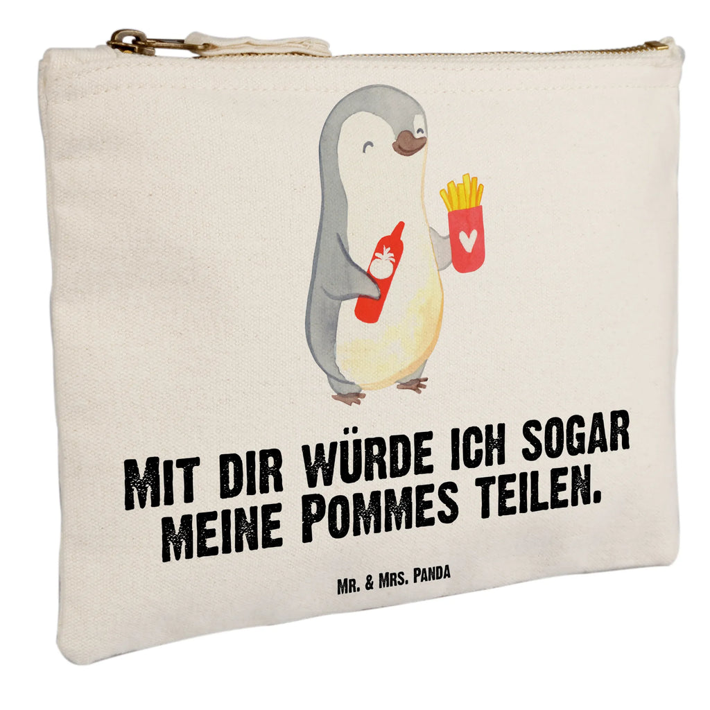 torebka na makijaż pingwin frytki Kulturbeutel, Kosmetiktasche, Etui, pencil case, utensilientasche, Federmappe, Mäppchen, kosmetiktäschchen, Schminktasche, Kosmetikbeutel, aufbewahrungsbeutel, Stiftemäppchen, Waschtasche, aufbewahrungstasche, Kulturtasche, toiletry bag, beauty tasche, Schminktäschchen, Schlampermäppchen, Waschbeutel, pinsel tasche, beauty case, Schminkbeutel, Freundin, Freund, Liebe, Liebesgeschenk, Jahrestag, Verlobung, Partner, Ehemann, Ehefrau, Heiraten, Heiratsantrag, Hocheitstag, Mitbringsel, Valentinstag, Hochzeitstag, Geschenk für Partner, für Männer, für Ehemann, Geschenk für Frauen, Geschenk für Freundin, Liebesbeweis