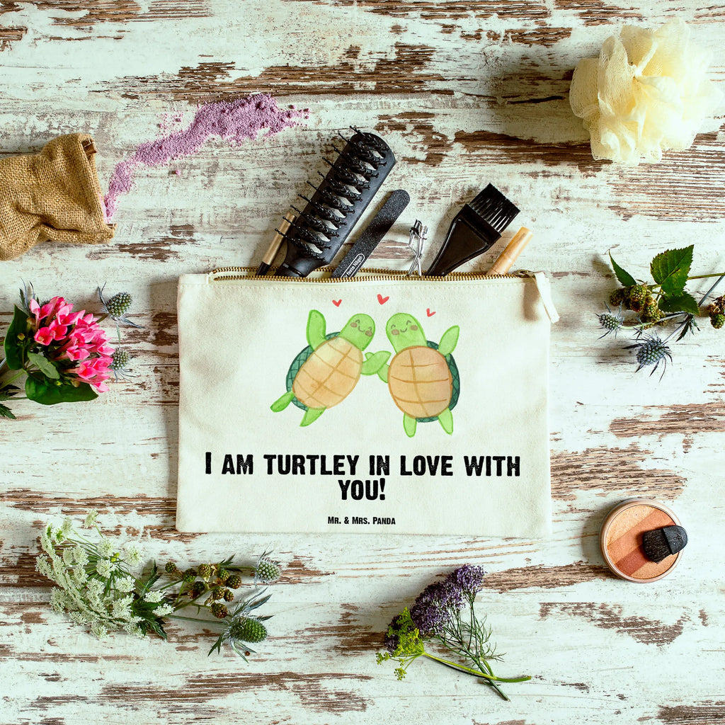 torebka na makijaż żółwie para Miłość, partner, przyjaciel, przyjaciółka, mąż, żona, wesele, zaręczyny, prośba o rękę, prezent miłosny, rocznica, dzień ślubu