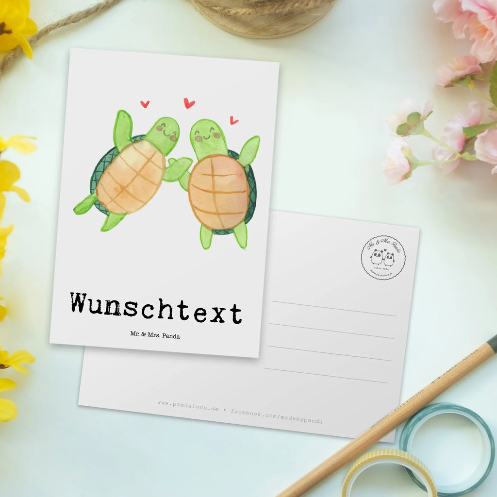 Personalised postcard turtles Pair Love, Loving, Two, Together, Marriage, Engagement, Proposal of marriage, Love gift, gift for her, gift for him, anniversary gift, Valentine&#39;s Day Gift for Women Love Gift Anniversary Wedding Anniversary Party Favor Gift for Girlfriend Gift for Partner Boyfriend Gift Token of Love for Men for Husband