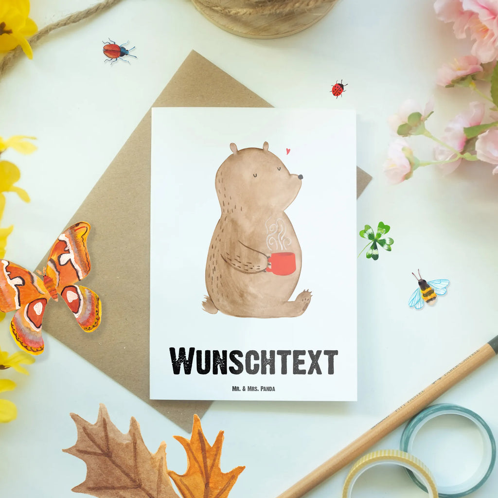 Personalisierte Grußkarte Bär Morgenkaffee Grußkarte als Geldgeschenk, Personalisierte Hochzeitskarte, Personalisiertere Klappkarte, Grußkarte selber drucken, Personalisierte Glückwunschkarte, Personalisierte Geburtstagskarte, Grußkarte mit persönlichen Nachrichten, Grußkarten personalisiert, Grußkarte selbst gestalten, Personalisierte Einladungskarte, Personalisierte Karte, Grußkarte mit Namen, Personalisierte Grußkarte, Liebe, Partner, Freund, Freundin, Ehemann, Ehefrau, Heiraten, Verlobung, Heiratsantrag, Liebesgeschenk, Jahrestag, Hocheitstag, Liebesbeweis, Geschenk für Frauen, Geschenk für Freundin, Hochzeitstag, für Männer, Geschenk für Partner, für Ehemann, Mitbringsel, Valentinstag