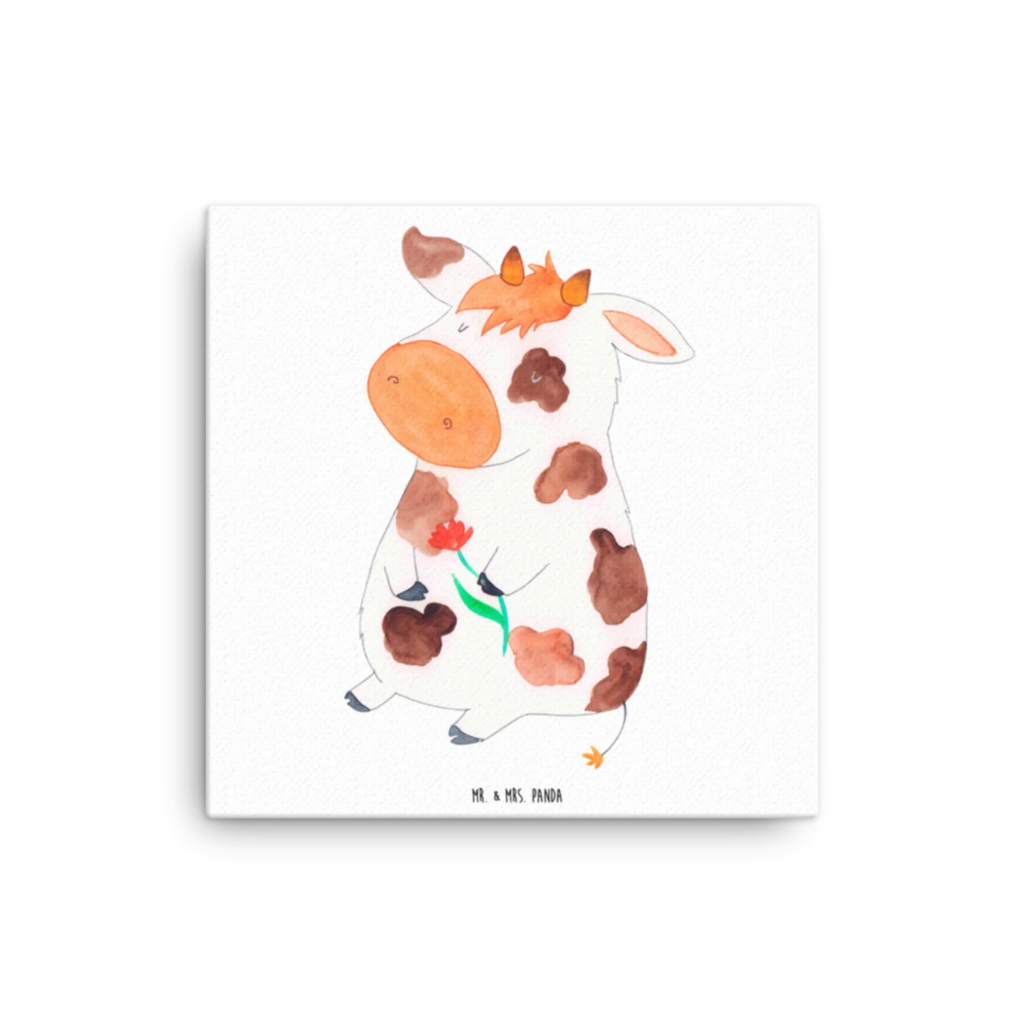 Canvas picture Cow Wanddeko, Kunstdruck, Dekoration, Bild, Leinwand, Bauernhof, Hoftiere, Landwirt, Landwirtin, Hof, Motivtion, Milchkuh, Träume, Spruch, Magie, Milch, Kuh, Flausen, Kühe