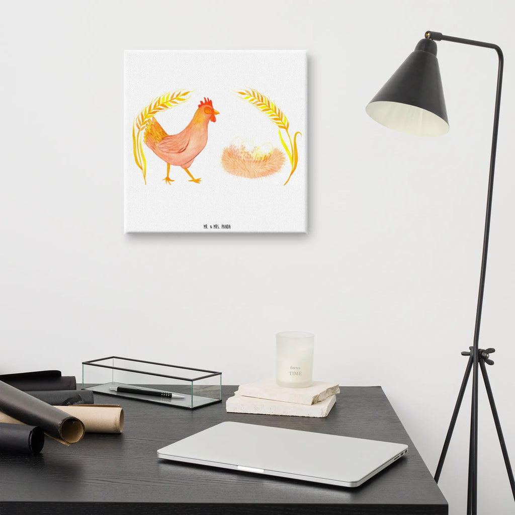 Canvas picture Chicken Proud Kunstdruck, Leinwand, Bild, Wanddeko, Landwirt, Landwirtin, Bauernhof, Hoftiere, Schwangerschaft, Landleben, Motivation, Geburt, Hahn, Magie, Hühner, Hof, Henne, Eier, Spruch
