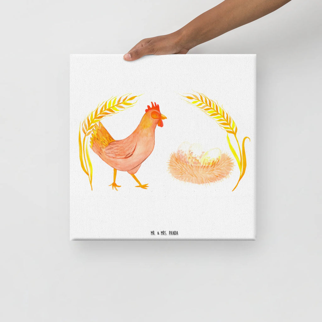 Canvas picture Chicken Proud Kunstdruck, Leinwand, Bild, Wanddeko, Landwirt, Landwirtin, Bauernhof, Hoftiere, Schwangerschaft, Landleben, Motivation, Geburt, Hahn, Magie, Hühner, Hof, Henne, Eier, Spruch