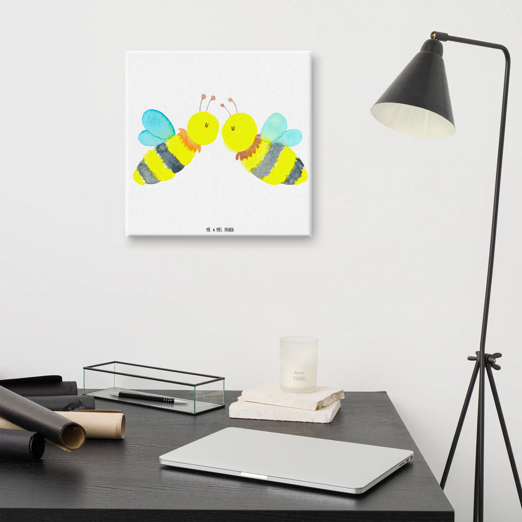 Leinwand Bild Biene Liebe Wanddeko, Bild, Kunstdruck, Dekoration, Leinwand, Biene, Wespe, Hummel