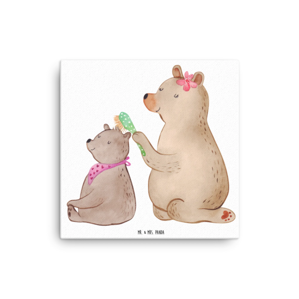 Canvas picture bear child Kunstdruck, Leinwand, Vatertag, Schwester, Muttertag, Bruder, Papa, Mama, Oma, Opa, Familie, Mutter, Mutti, Geschenk