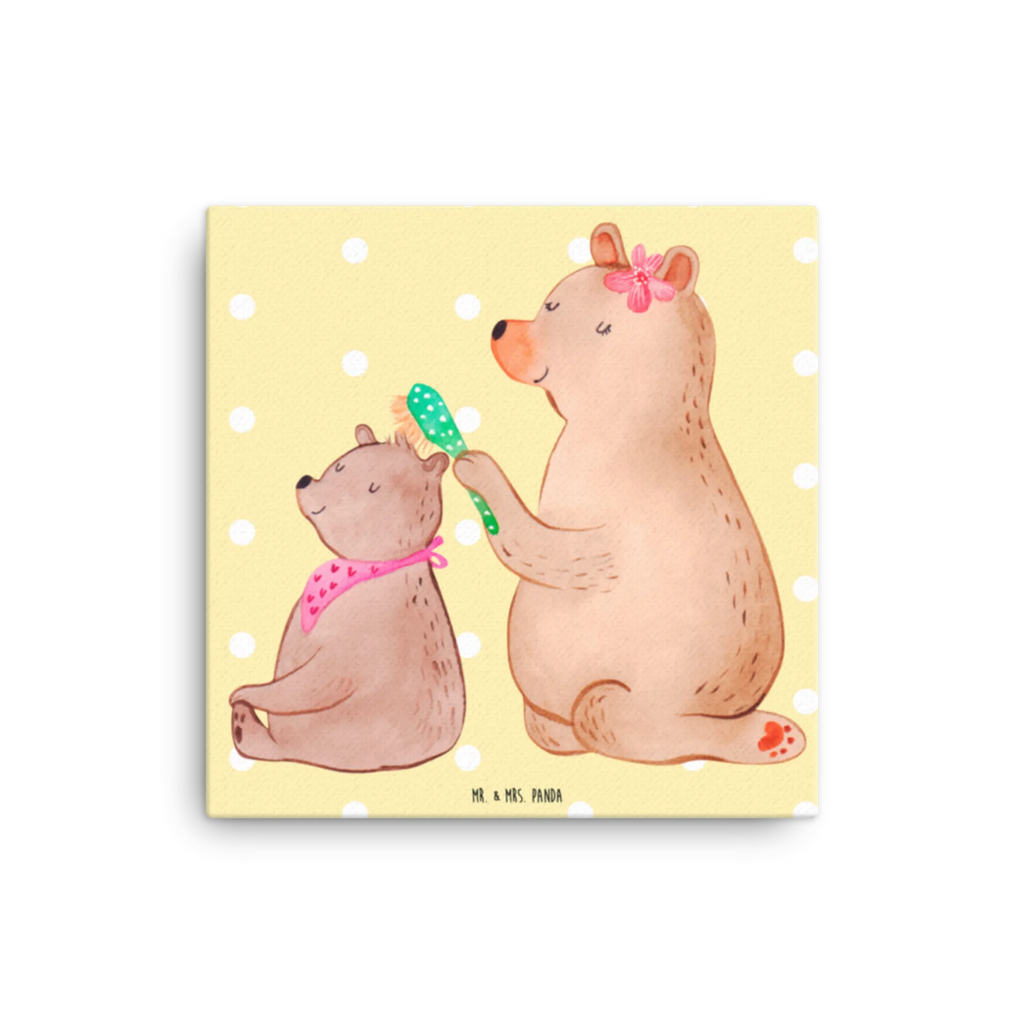 Canvas picture bear child Kunstdruck, Leinwand, Vatertag, Schwester, Muttertag, Bruder, Papa, Mama, Oma, Opa, Familie, Mutter, Mutti, Geschenk