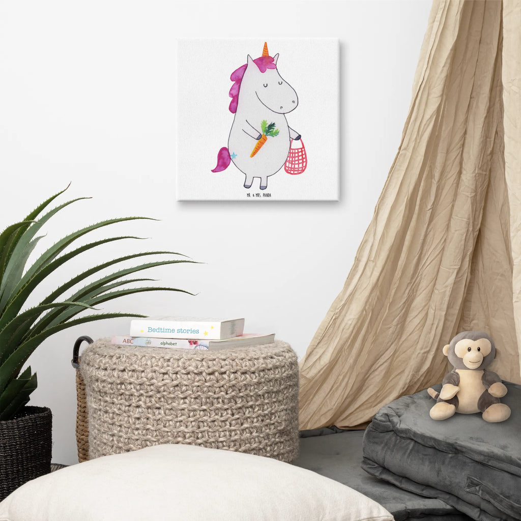 Canvas picture unicorn Vegan Leinwand, Bild, Kunstdruck, Wanddeko, Dekoration, Einhorn, Einhörner, Einhorn Deko, Unicorn, vegan, Gesund leben, Vegetariar, Rohkost, Gesund essen, Veganismus, Veganer