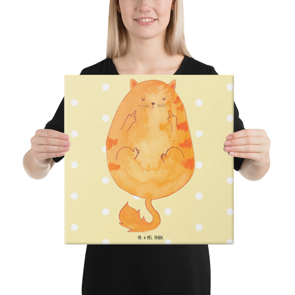 Canvas picture Cat Early riser Leinwand, Kunstdruck, Katzenfan, Katzendeko, Katze, Katzenfreund, Katzenliebhaber, Katzenprodukte, Katzenartikel, Katzenaccessoires, Katzensouvenirs, Katzenliebhaberprodukte, Katzenmotive, Katzenmotiv, Mietze, Kater, Morgenmuffel, Frühaufsteher, Katzen, Kaffee, Der Frühe Vogel Kann Mich Mal